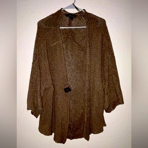 SOLD Knit drop sleeve cardigan/sweater